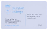 tarjeta de proximidad montgat