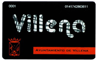 tarjeta de proximidad villena