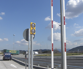 traffic lights misano installed