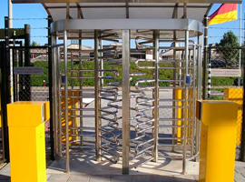 automatic rotary gate montana installed