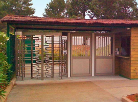 automatic rotary gate montana installed