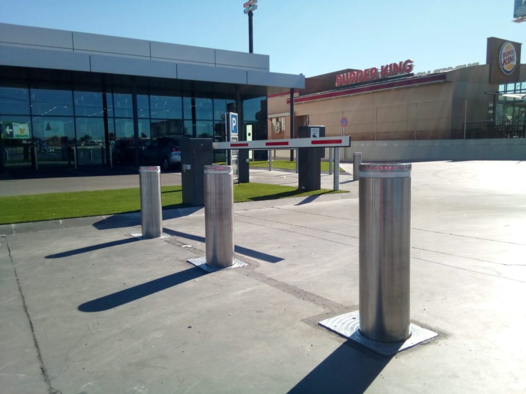 Installation of automatic bollards sydney