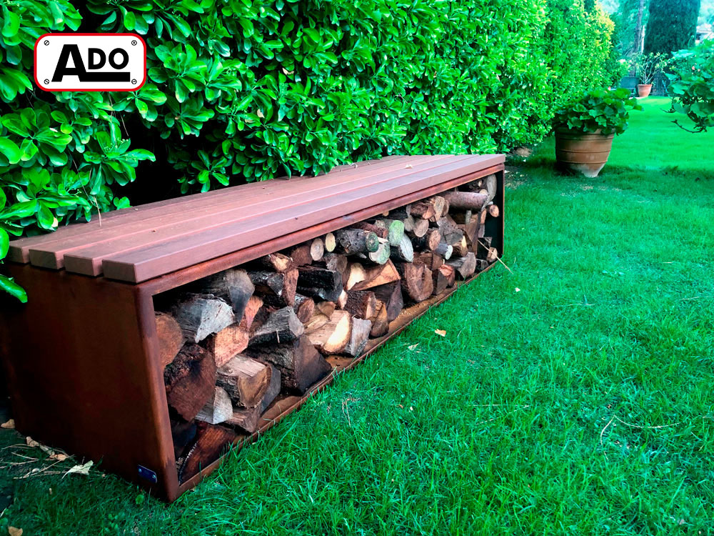 Manufacture wood benches of outdoor