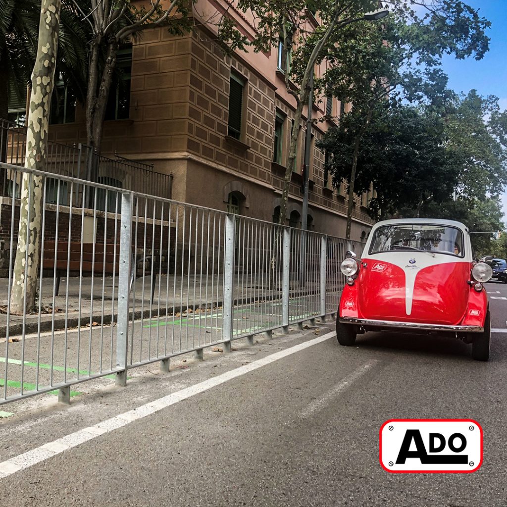 Barcino modular railing in Barcelona