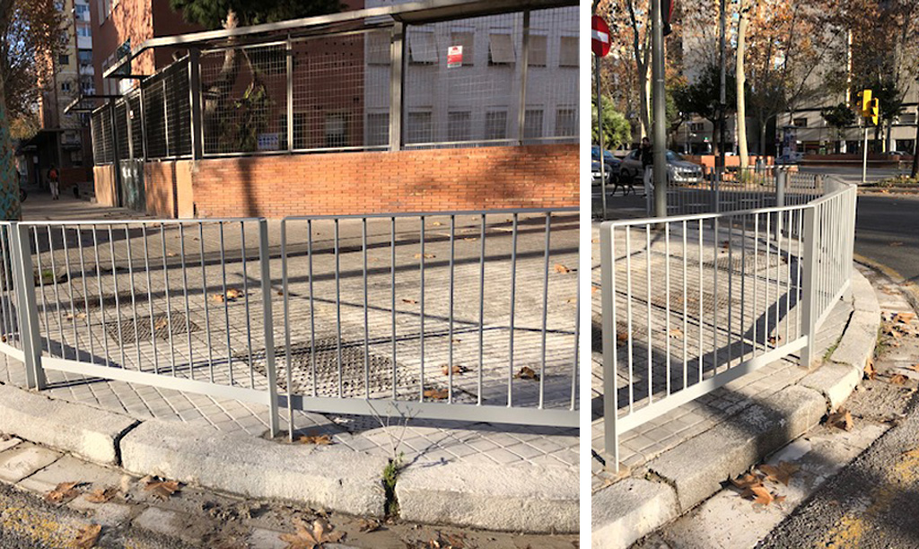 Apolo fence in the Sant Martí district