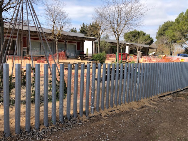 Fence Parc nursery school in valldoreix