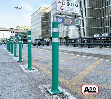 flexible bollard