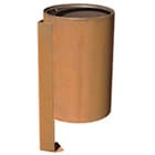 poubelles acier corten pindo