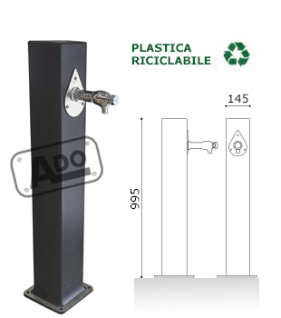 fontanella di plastica drop