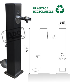 fontanella plastica fox