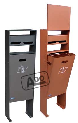 cestino portarifiuti cani box