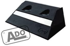 Pemon separatore stradale asimmetrico monoblocco per pista ciclabile