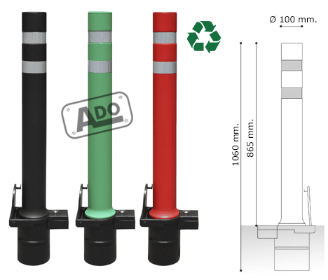 modelli di dissuasori estraibili A-flex DT