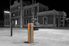 dissuasore con anello a led rosso