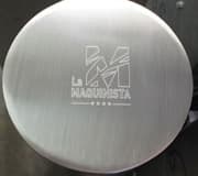 dissuasore con logo la maquinista inciso