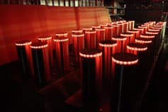 anello luminoso led rgb rosso