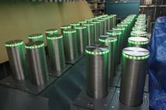 anello luminoso led rgb verde