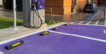 fermaruota plastica silver installato