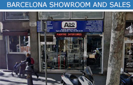 Barcelona showroom and sales