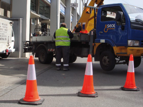 traffic cones