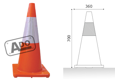 large pvc aneto cone