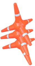 Tetrapod cones easy storage