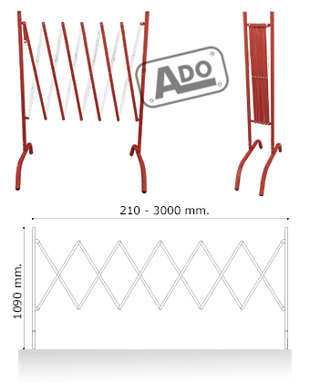 iron extensible fence