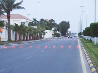 embedded road stud vulcano