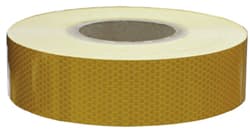 yellow adhesive reflective tape