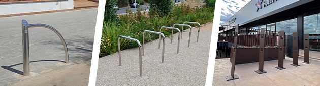 bicycle parking installed