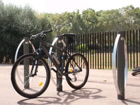 city arco bicycle parking installed