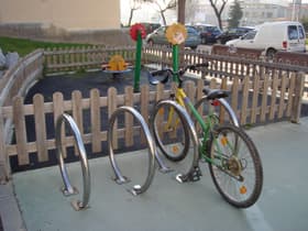 venus bicycle parking installed