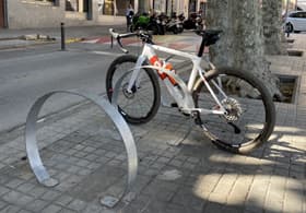vila bicycle parking installed