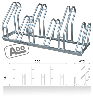 modul bicycle parking set