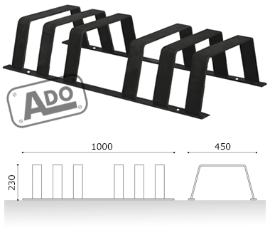 plec set bicycle parking