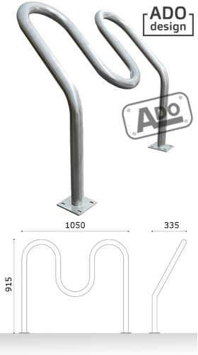 bicycle parking set roll