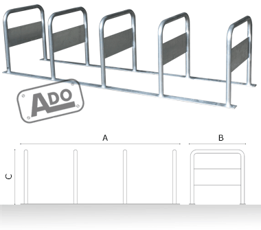 bike rack rotul set