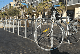 bike rack universal set installed