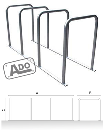 universal bike rack set