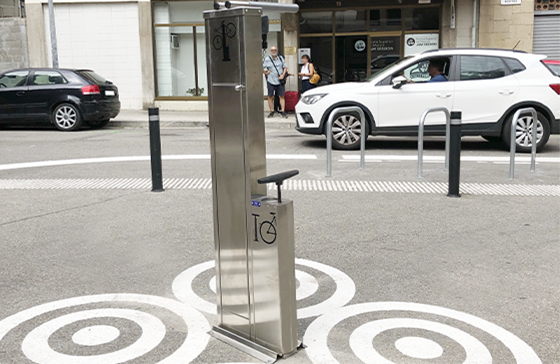 maintenance station keeper installed in barcelona