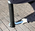 installation detail bollard a-blen