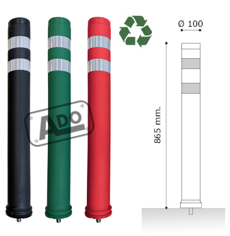 A-Blen DT screw bollards - models