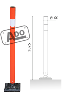 histick delimiter flexible post