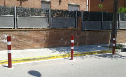 granollers bollard installed