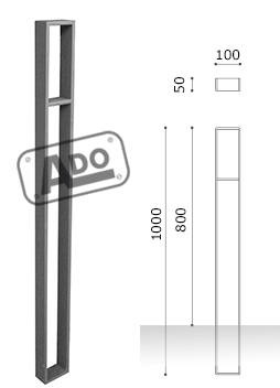 olimpo iron bollard