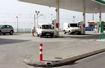 protec bollard istalled 