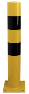 yellow protec bollard