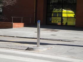 tecor bollard installed