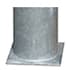 galvanized bollard reflective tape and plate options