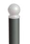 white esquirol bollard